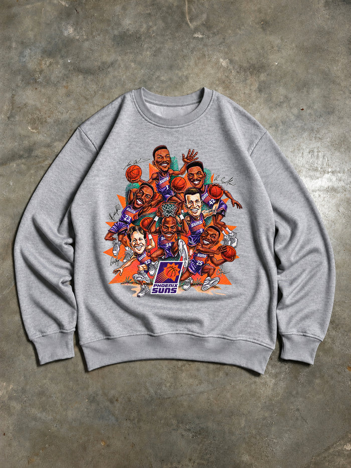 Phoenix Suns – Vintage 90s Dream Team Sweatshirt – Grey